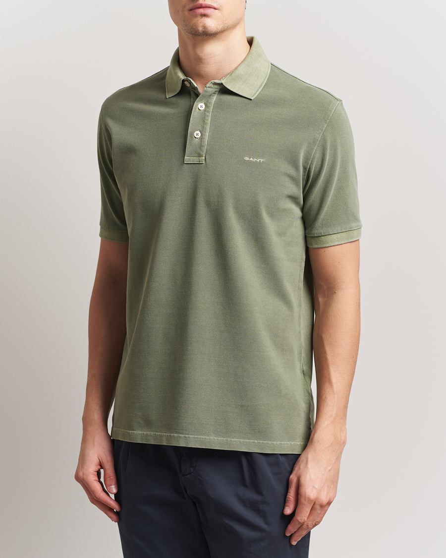 Herren | Poloshirts | GANT | Sunfaded Polo Kalamata Green
