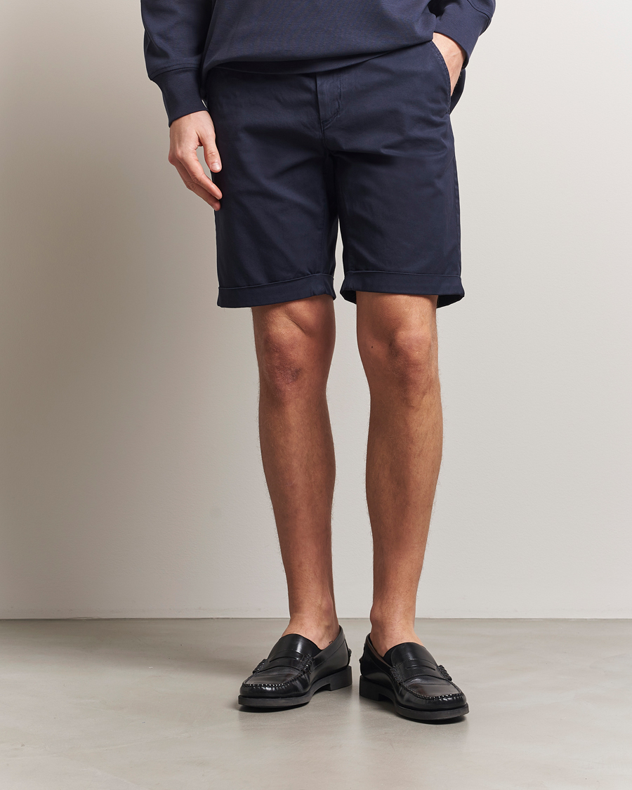 Herren | Shorts | GANT | Regular Sunfaded Shorts Evening Blue