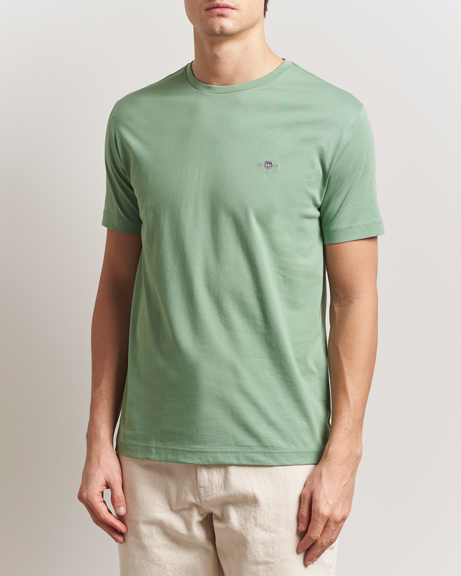 Herren | T-Shirts | GANT | The Original T-Shirt Kalamata Green