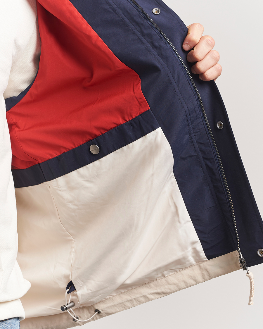 Herren | Jacken | GANT | Blocked Windshielder Jacket Classic Blue