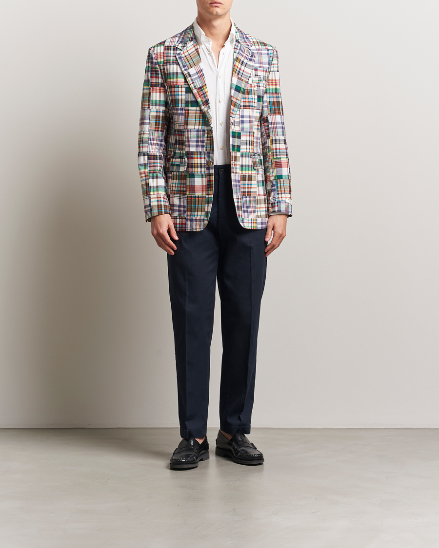 Herren | Sakkos | GANT | Regular Fit Patchwork Blazer Multi