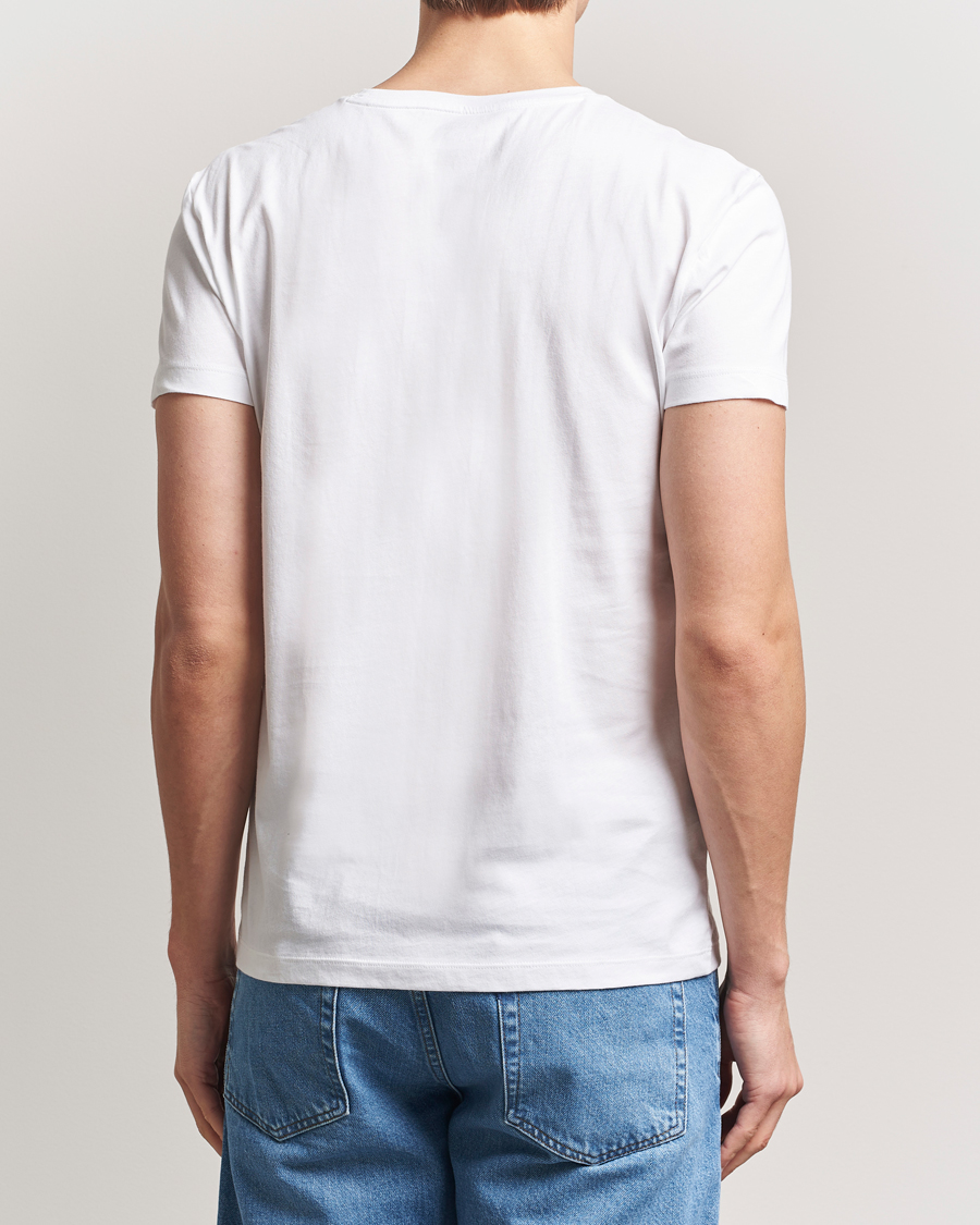 Herren | T-Shirts | GANT | 2-Pack Crew Neck T-Shirt White