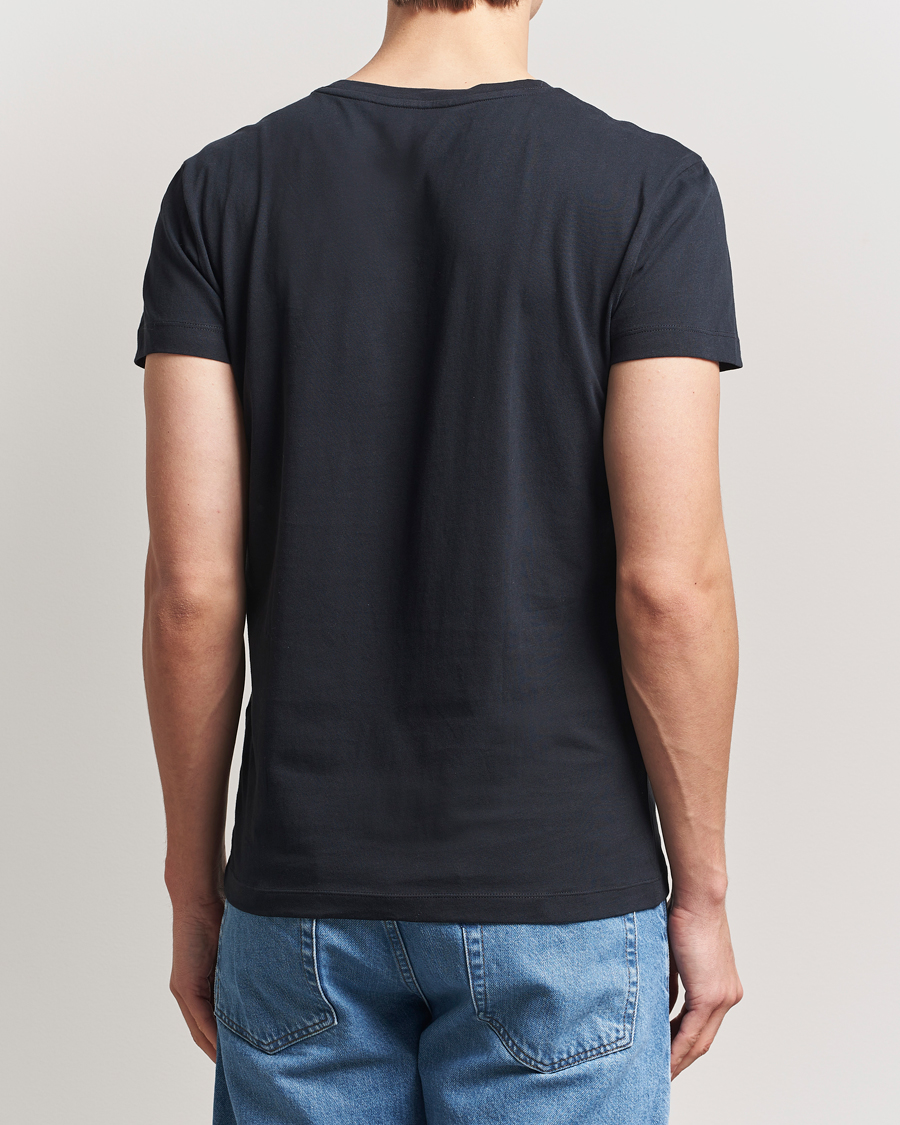 Herren | T-Shirts | Gant | 2-Pack Crew Neck T-Shirt Black
