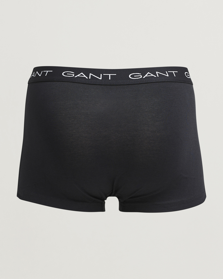 Herren | Unterwäsche | Gant | 3-Pack Trunks Black