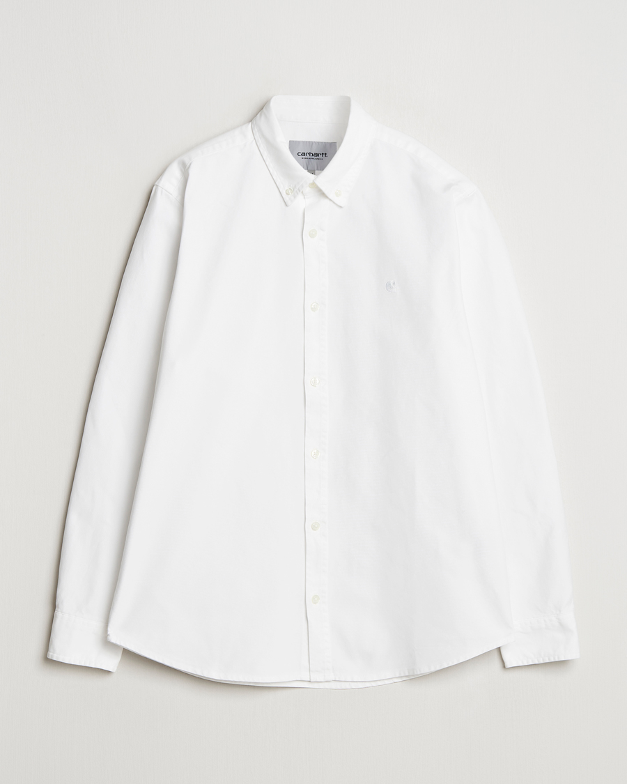 Herren | Hemden | Carhartt WIP | Bolton Cotton Oxford Shirt White