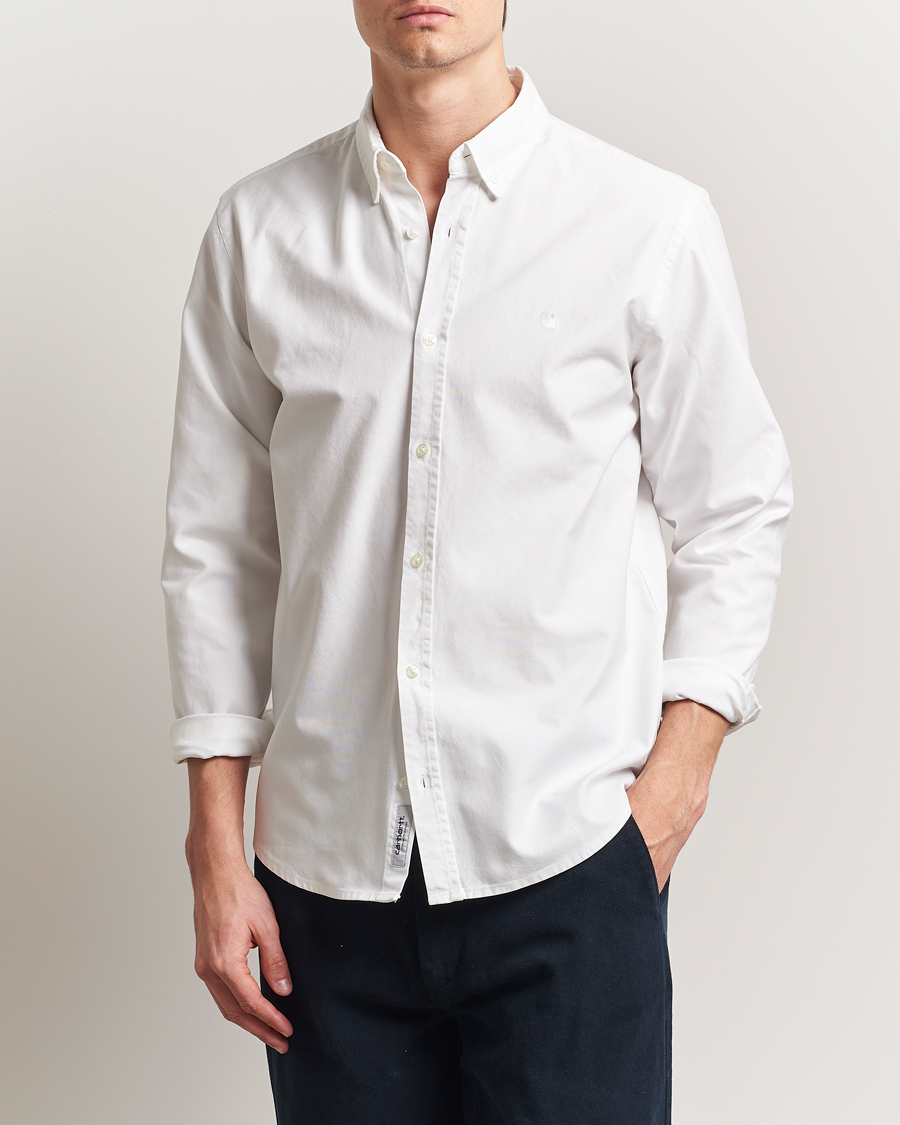 Herren | Hemden | Carhartt WIP | Bolton Cotton Oxford Shirt White