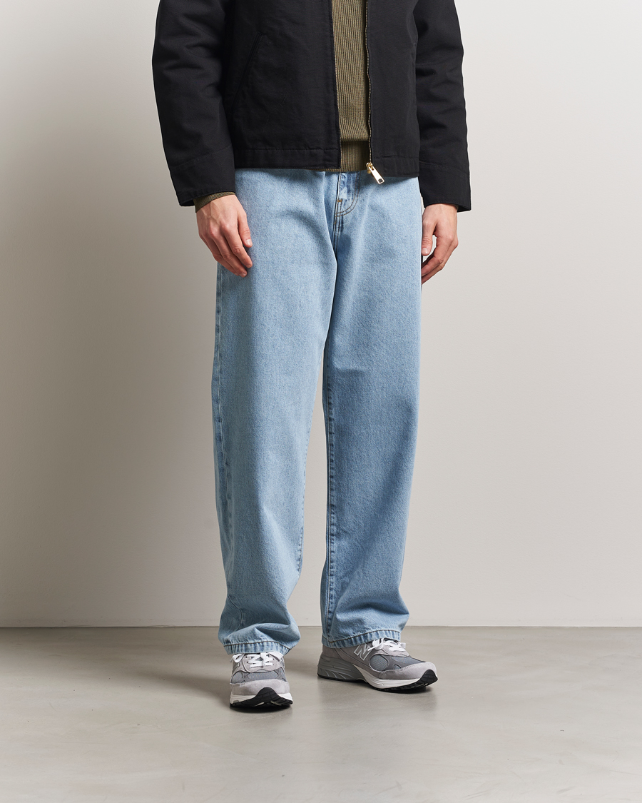 Herren | Jeans | Carhartt WIP | Landon Pant Robertson Denim Blue Bleached