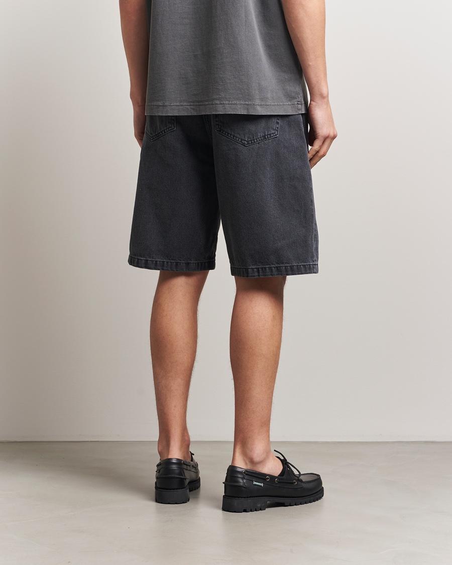 Herren | Shorts | Carhartt WIP | Landon Shorts Robertson Denim Black Heavy Stone