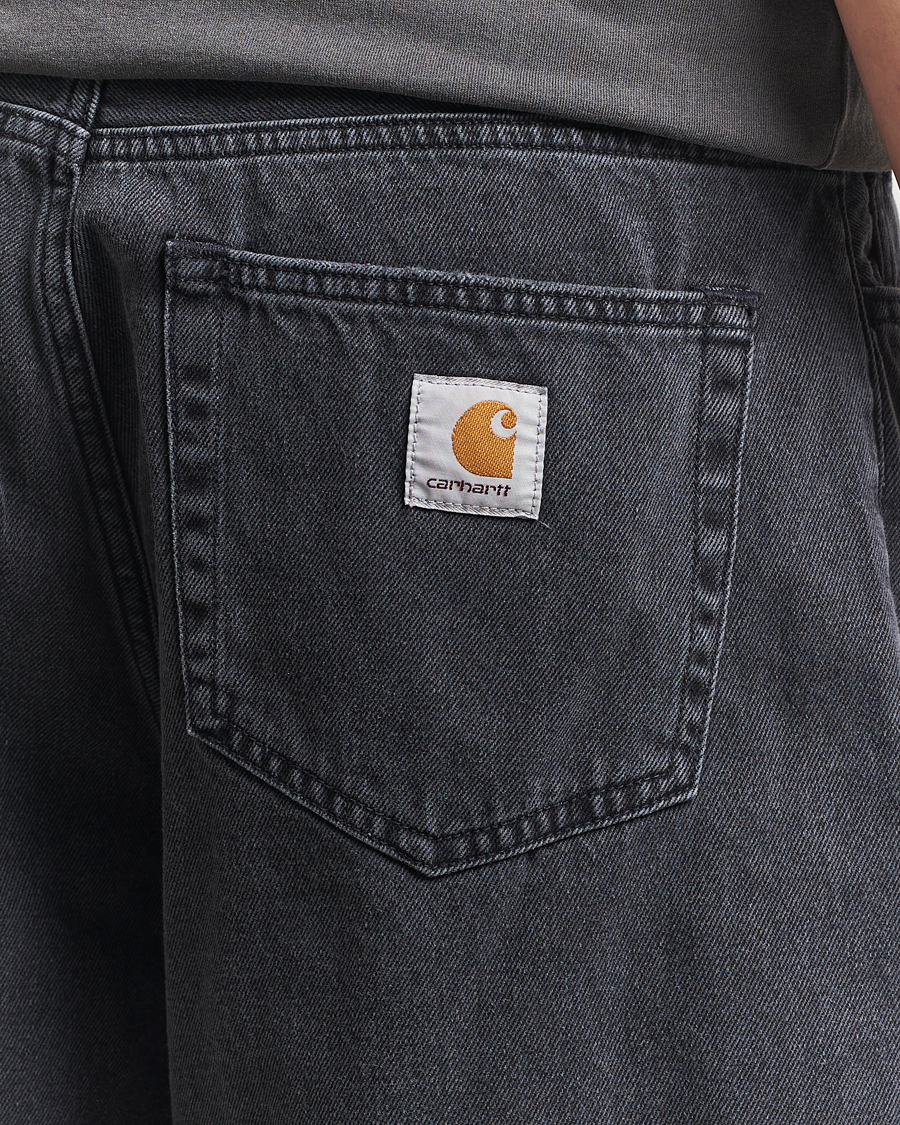 Herren | Shorts | Carhartt WIP | Landon Shorts Robertson Denim Black Heavy Stone