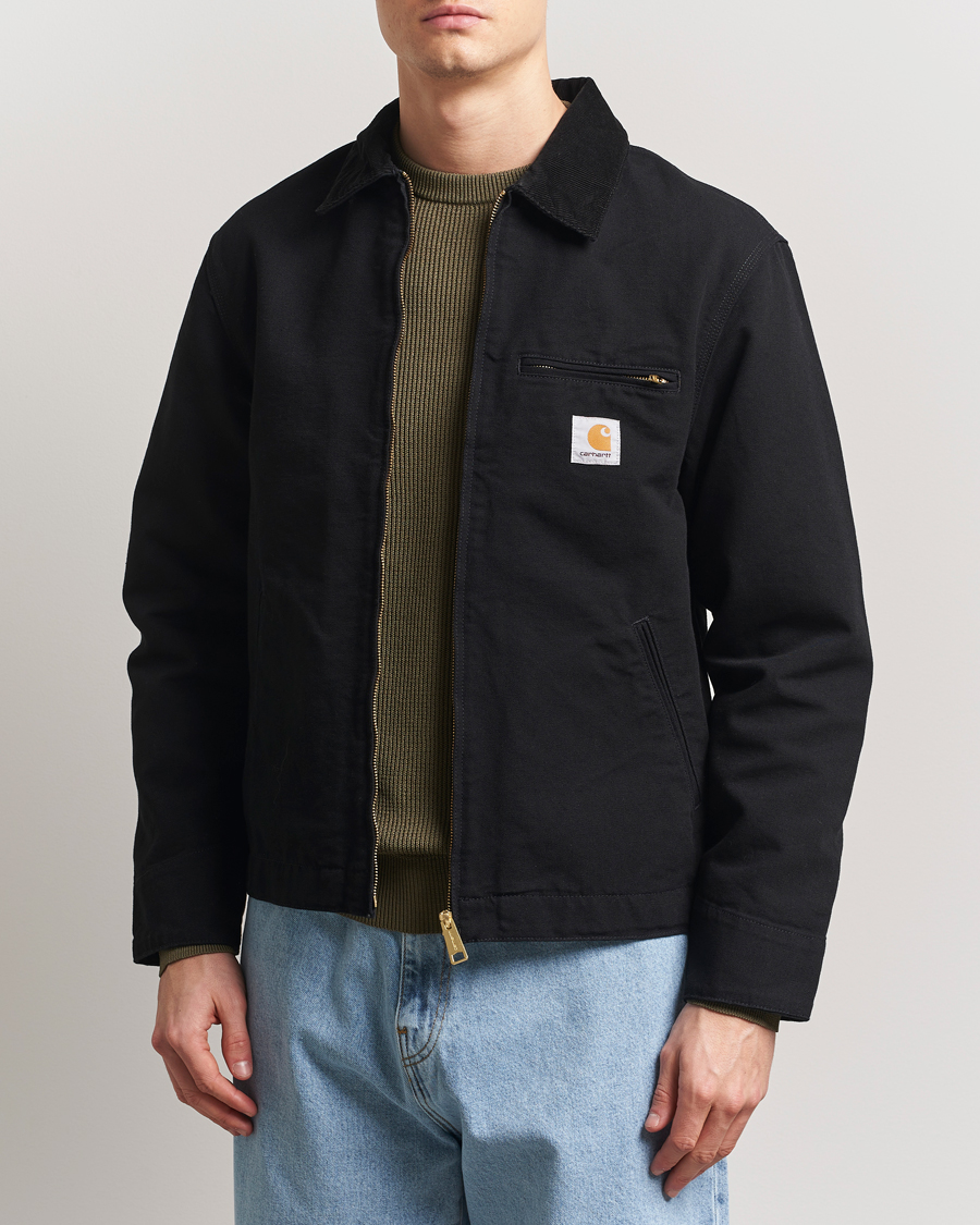 Herren | Jacken | Carhartt WIP | Detroit Jacket Dearborn Canvas Black