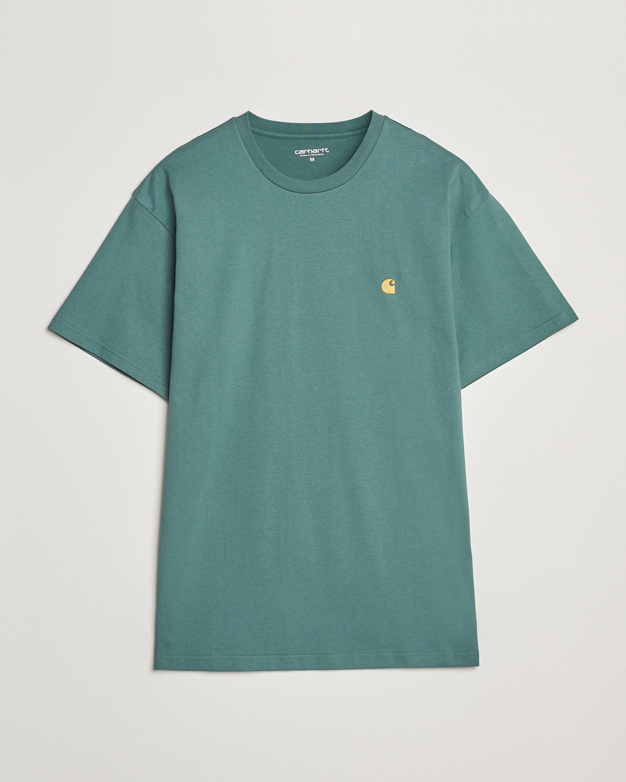 Herren | T-Shirts | Carhartt WIP | Chase Short Sleeve T-Shirt Silver Pine
