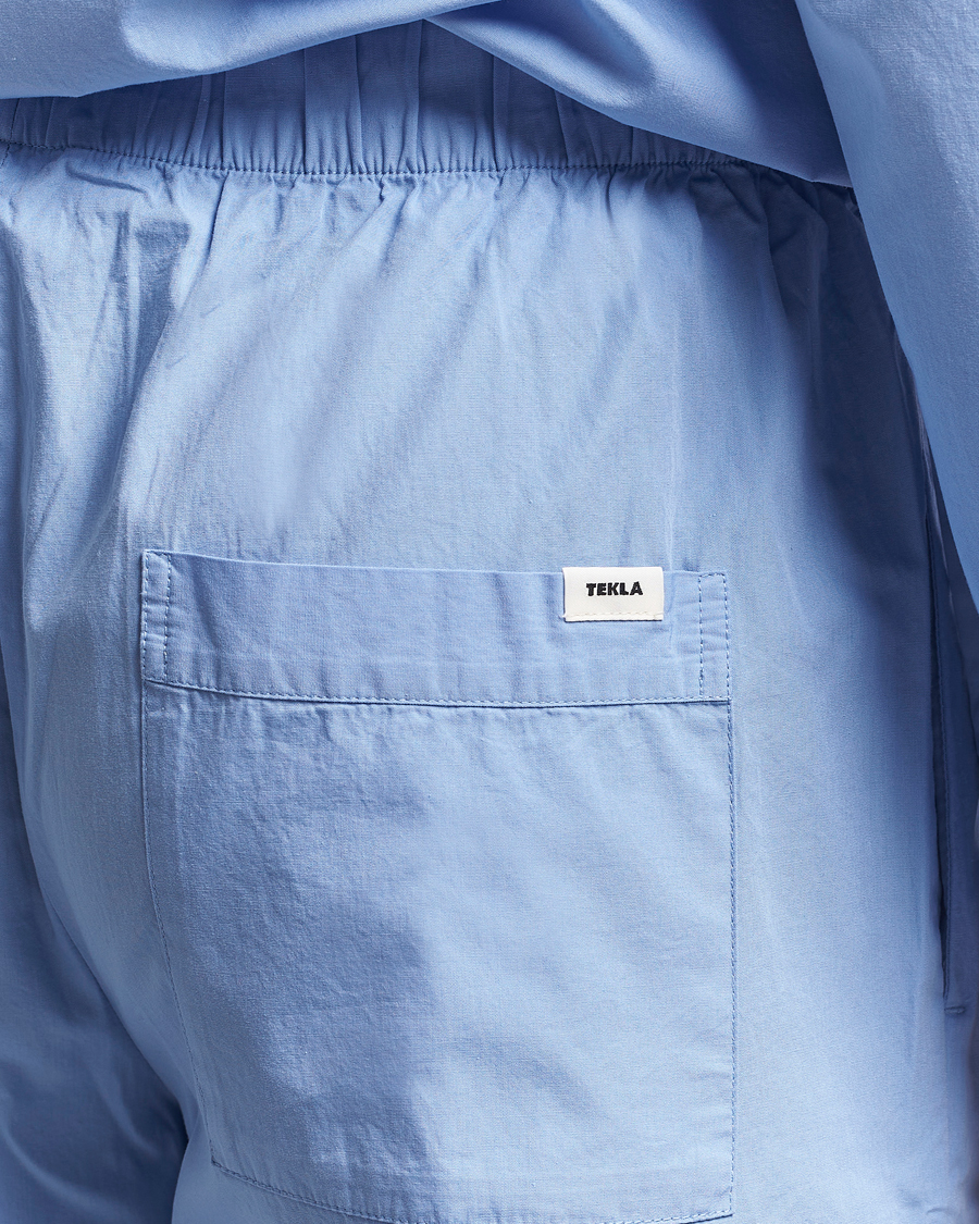 Herren | Schlafanzüge & Bademäntel | Tekla | Poplin Pyjama Pants Cornflower Blue