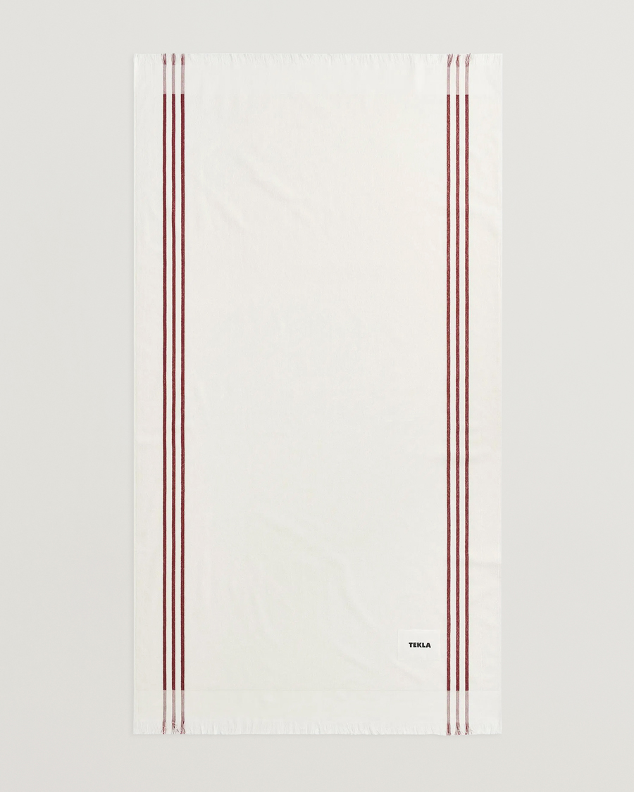 Herren | Textilien | Tekla | Organic Terry Beach Towel Clay