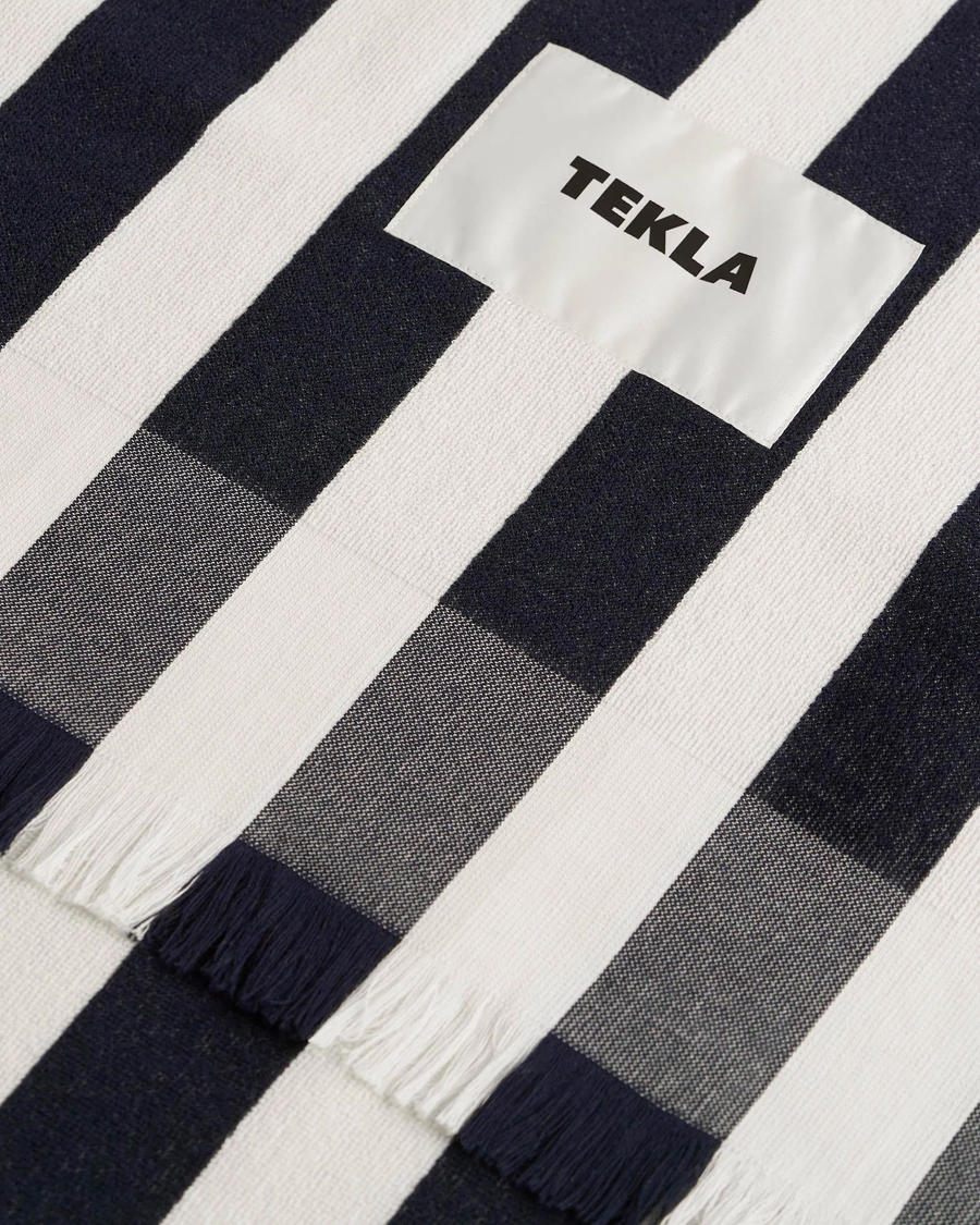 Herren | Textilien | Tekla | TeklaOrganic Terry Beach TowelCala Stripes