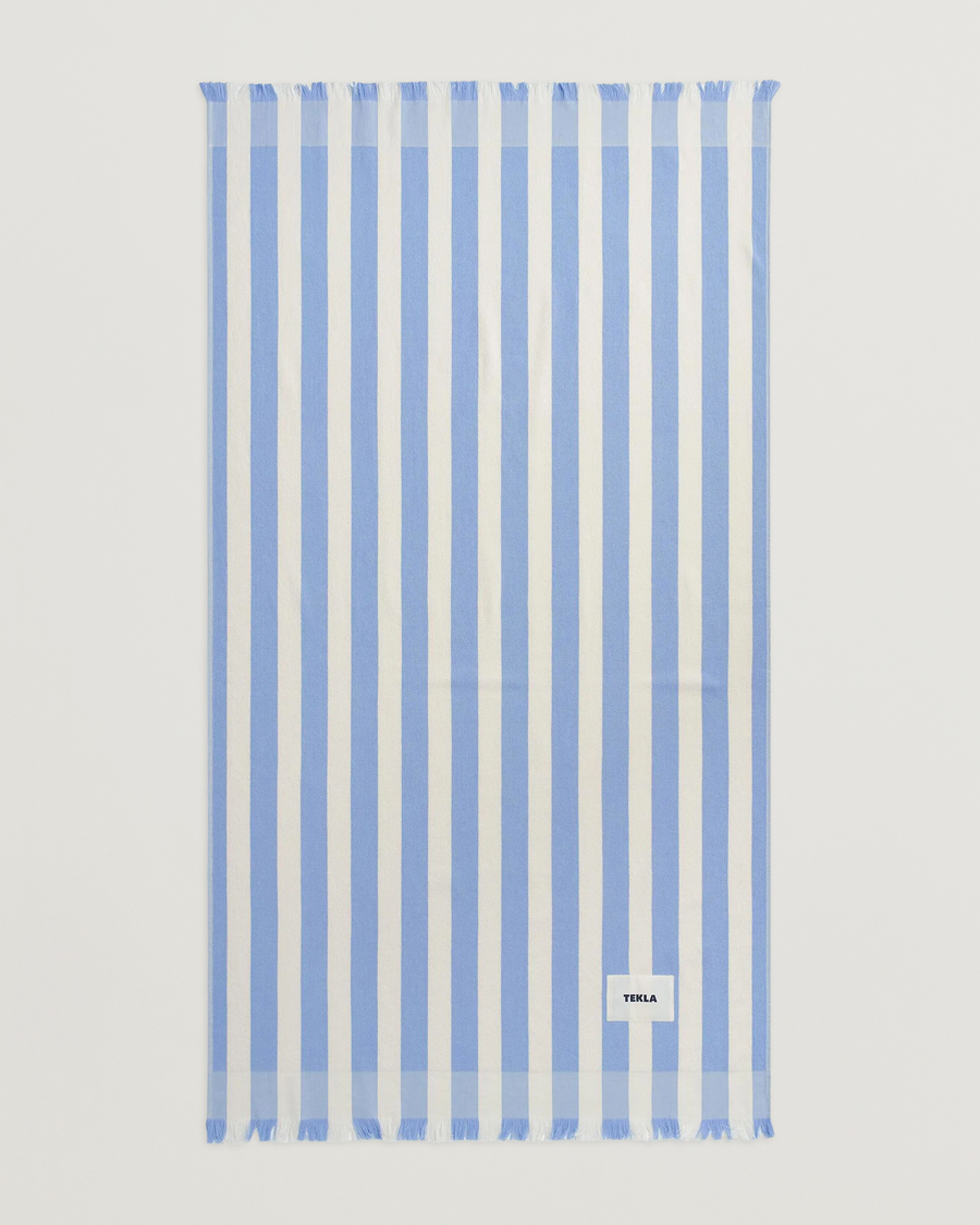 Herren | Tekla Organic Terry Beach Towel Moro Stripes | Tekla | Organic Terry Beach Towel Moro Stripes