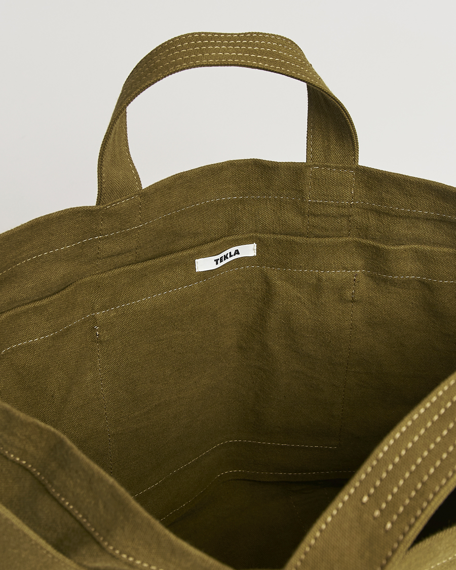 Herren | Taschen | Tekla | Beach Bag Olive