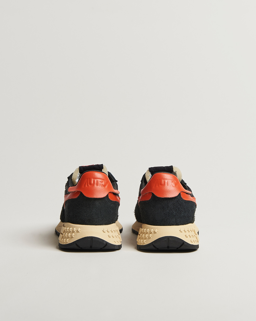 Herren | Sneaker | Autry | Reelwind Running Sneaker Black/Orange