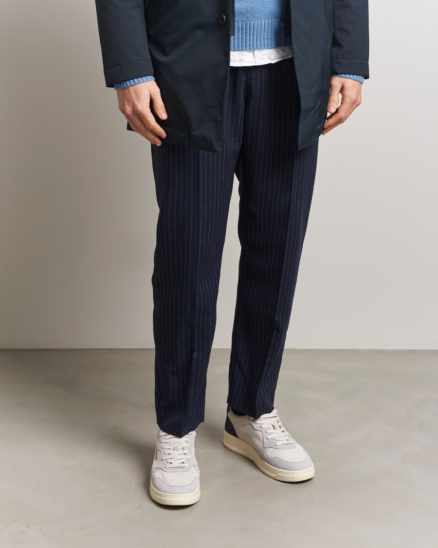 Herren | Sneaker | Autry | Medalist Low Super Soft Goat Suede Sneaker Loft/Space Blue