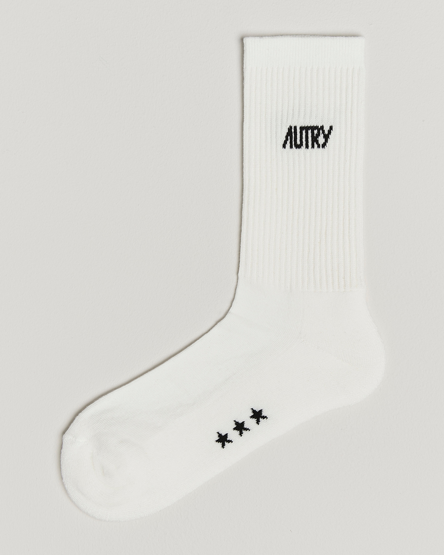 Herren | Unterwäsche | Autry | Logo Socks Cream/Black