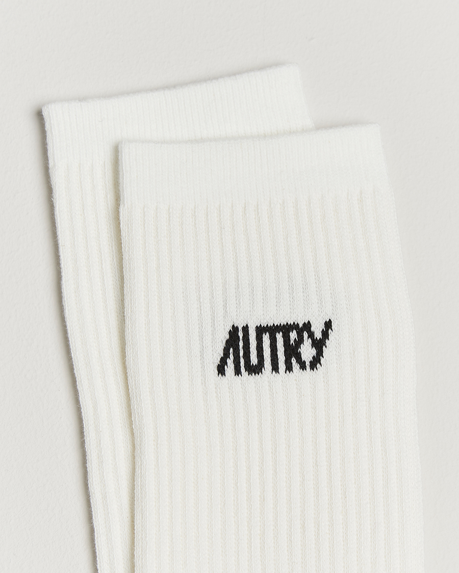 Herren | Unterwäsche | Autry | Logo Socks Cream/Black