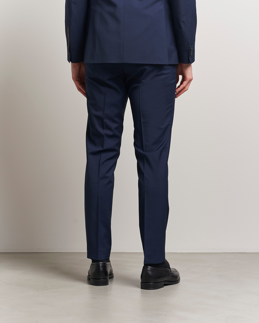 Herren | Hosen | Oscar Jacobson | Denz Wool Blend Trousers Navy