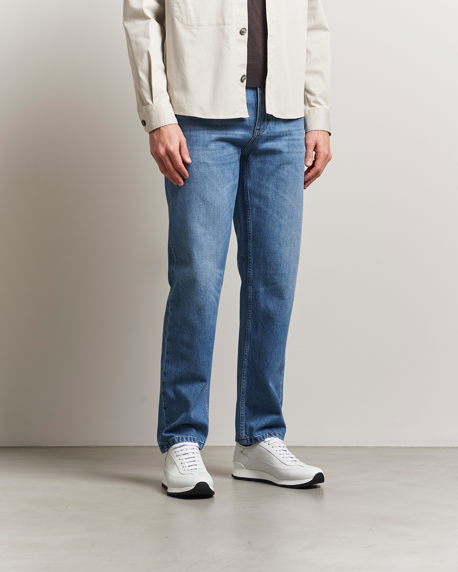 Herren | Jeans | Zegna | 5-Pocket Denim Jeans Medium Blue Wash