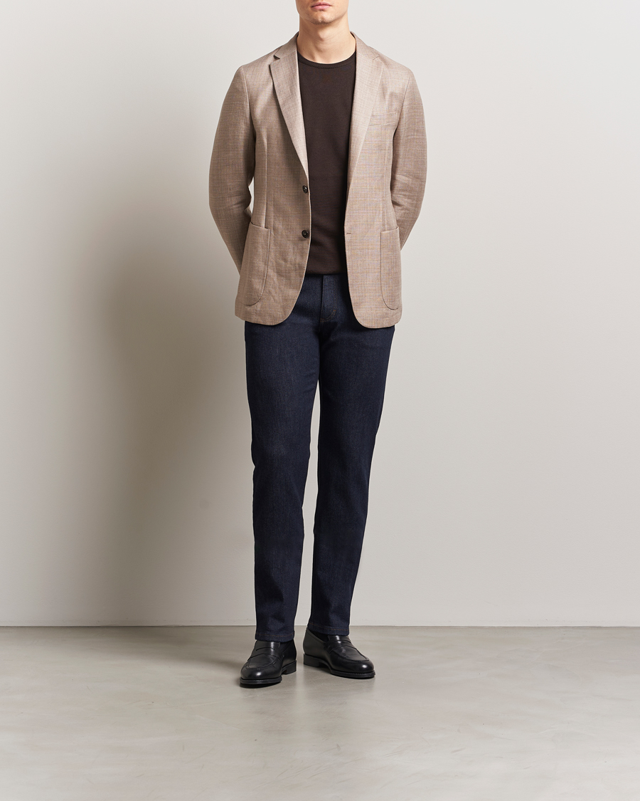 Herren | Jeans | Zegna | 5-Pocket Denim Jeans Dark Rinse