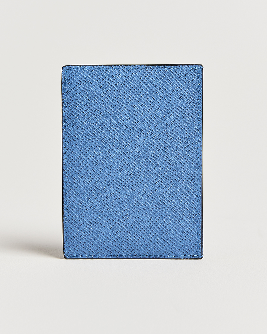 Herren | Geldbörsen | Smythson | Panama 773 Cardholder Nile Blue