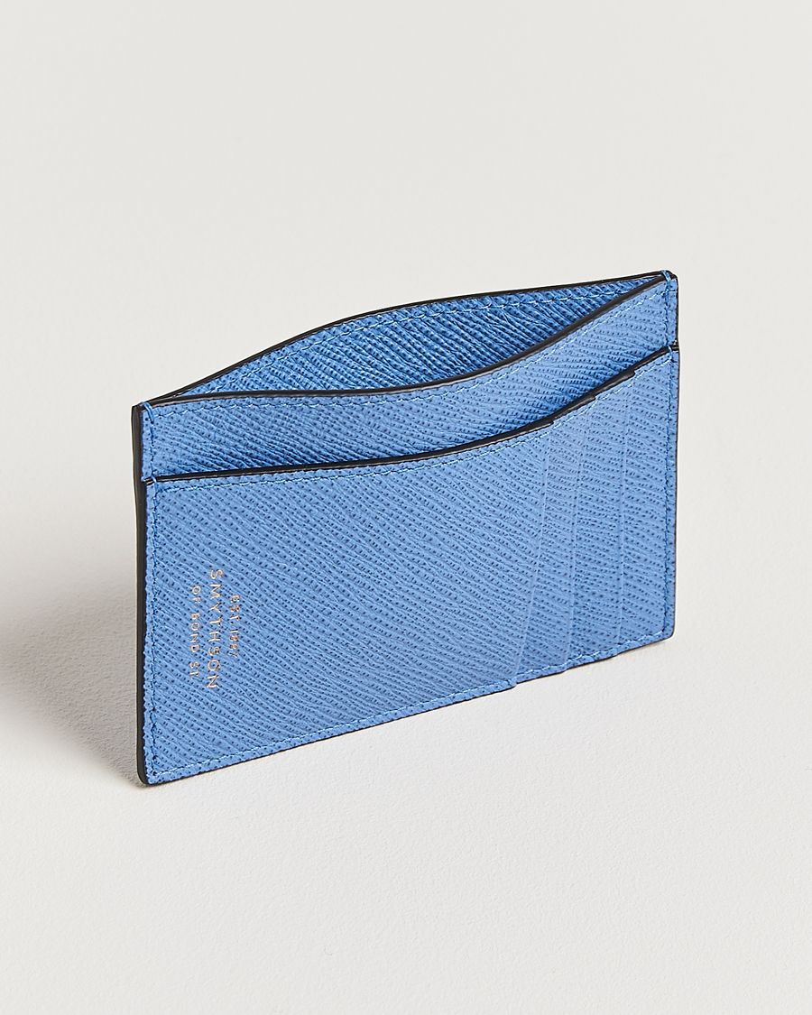 Herren | Geldbörsen | Smythson | Panama 773 Cardholder Nile Blue