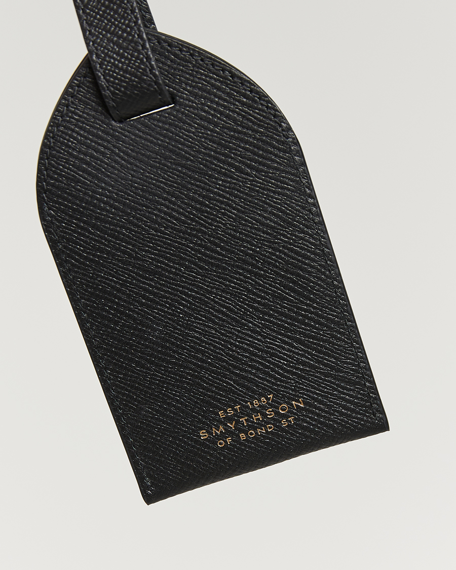 Herren | Für das Zuhause | Smythson | Panama Luggage Tag Black