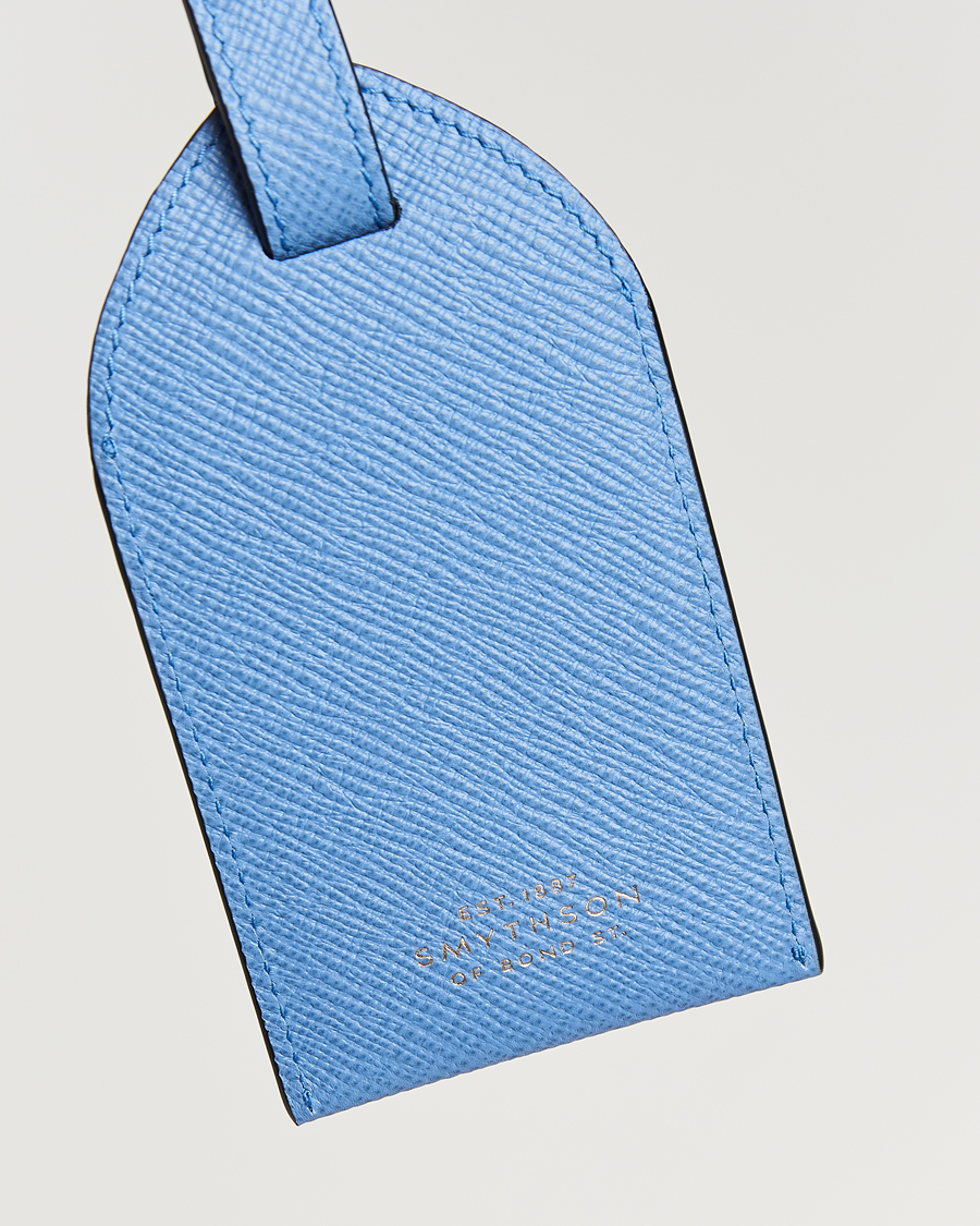 Herren | Für das Zuhause | Smythson | Panama Luggage Tag Nile Blue