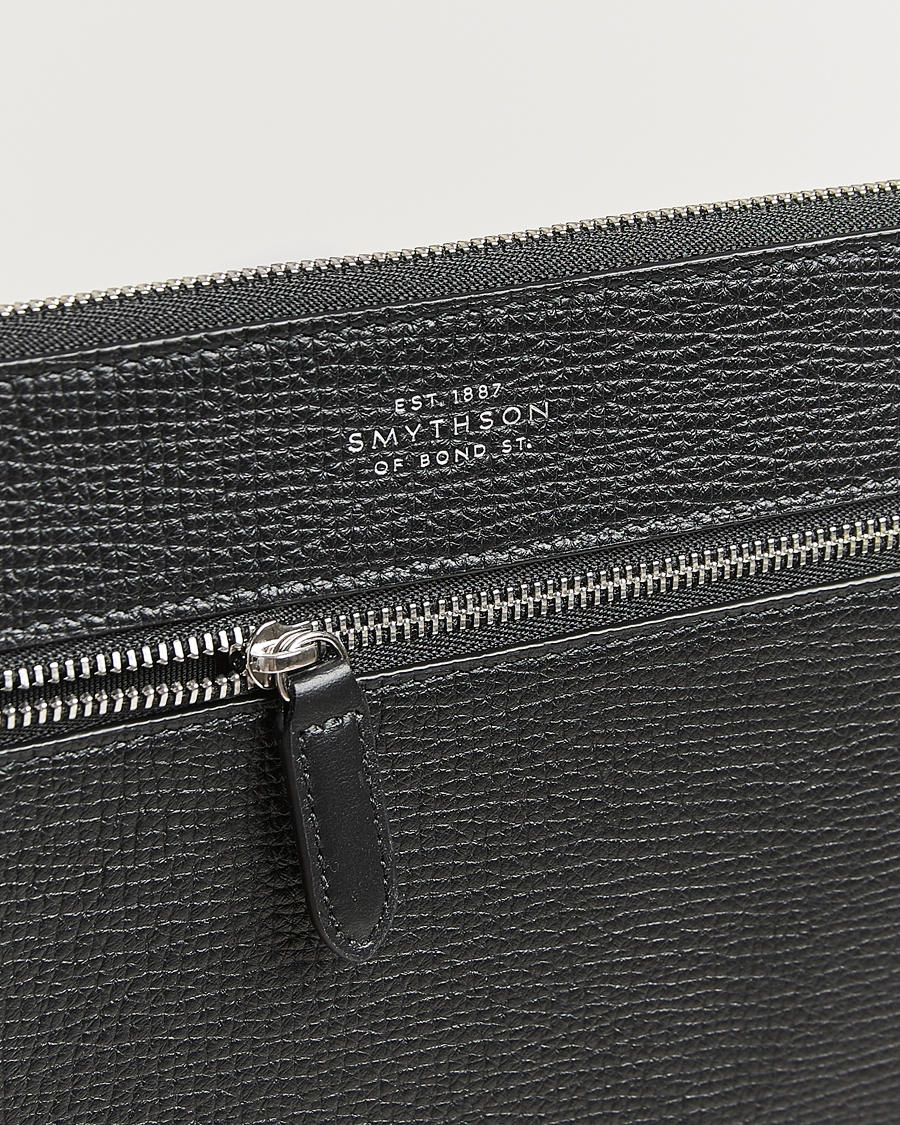 Herren | Taschen | Smythson | Ludlow Flat Organiser Pouch Black