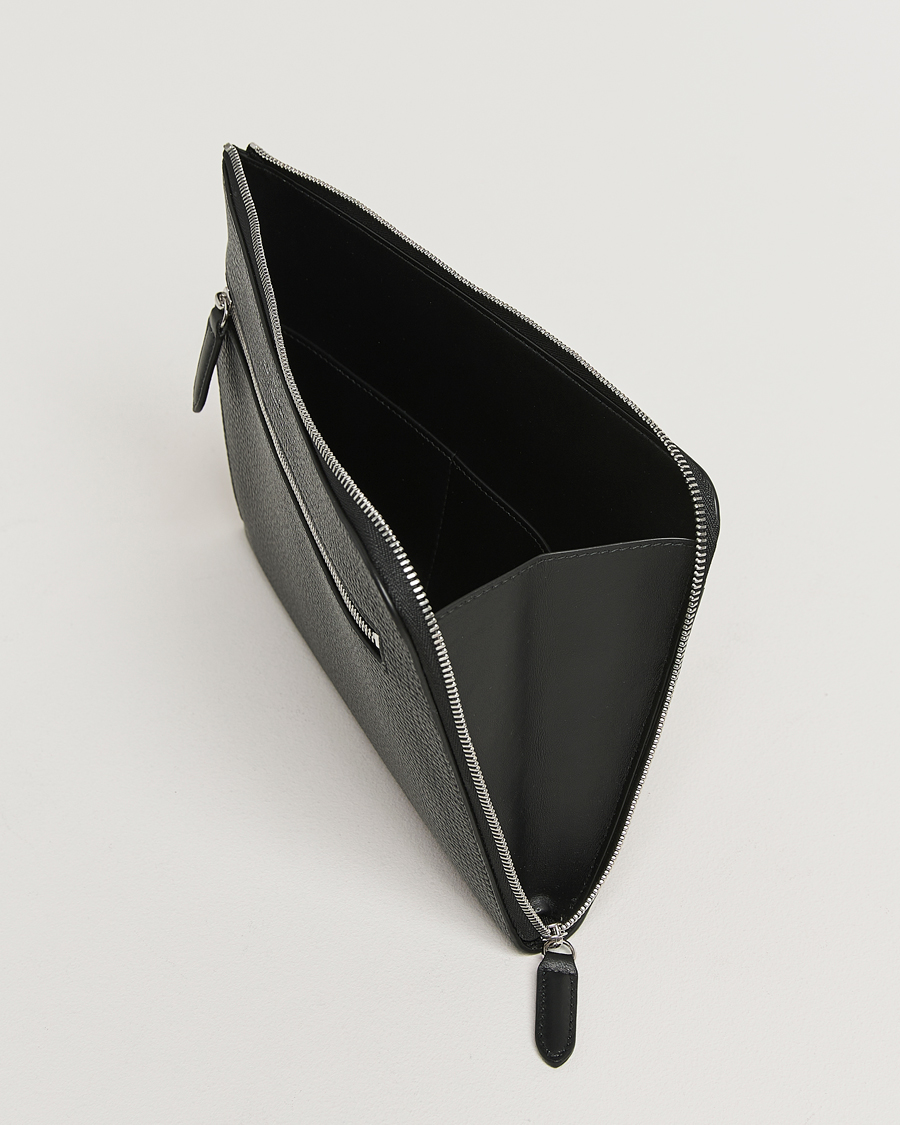 Herren | Taschen | Smythson | Ludlow Flat Organiser Pouch Black