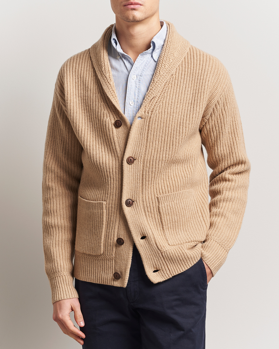 Herren | Pullover | Polo Ralph Lauren | Wool/Cashmere Cardigan Dune Melange