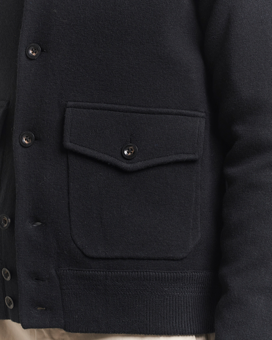 Herren | Pullover | Polo Ralph Lauren | Wool Blend Cardigan Polo Black
