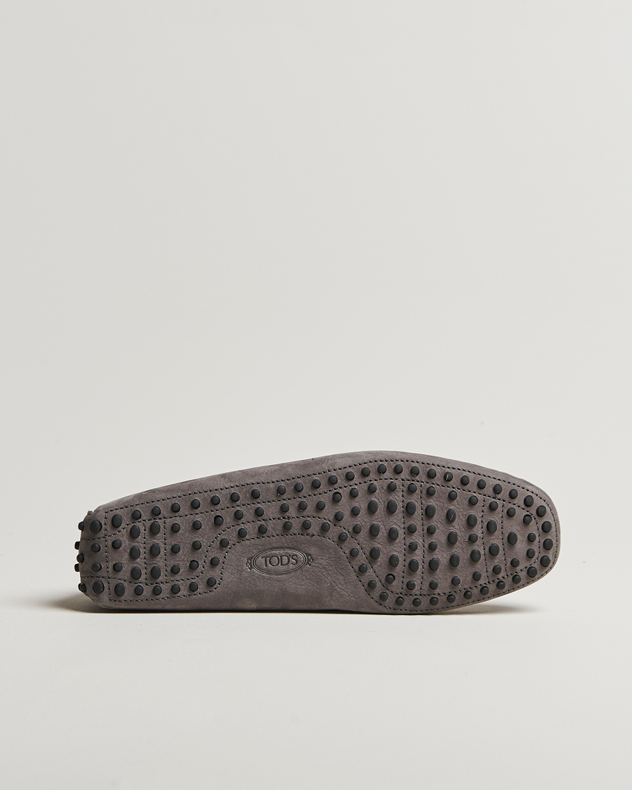 Herren | Mokassin | Tod's | Lacetto Gommino Carshoe Dark Grey Nubuck