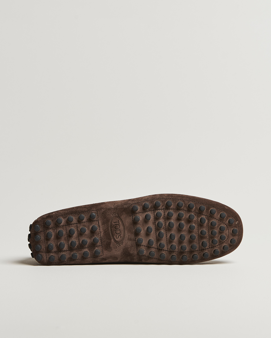 Herren | Loafer | Tod's | Gommino Carshoe Dark Brown Suede