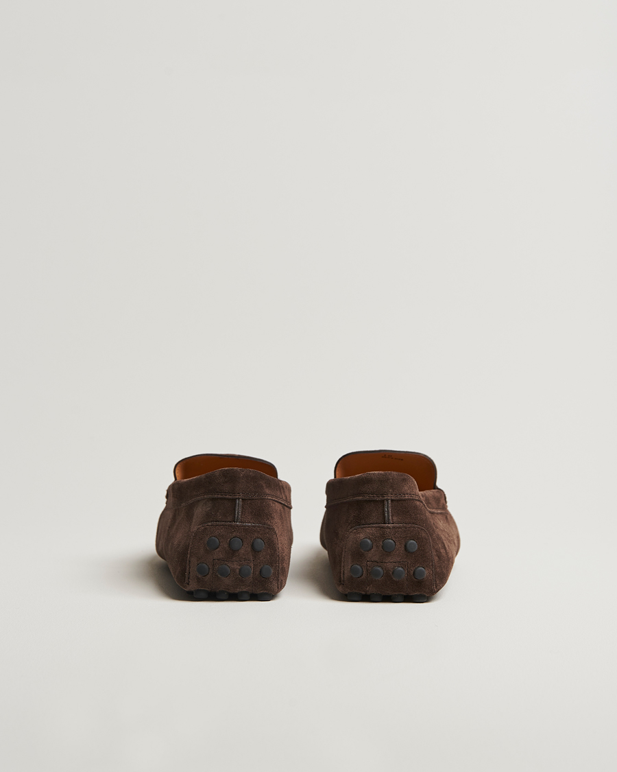 Herren | Loafer | Tod's | Gommino Carshoe Dark Brown Suede