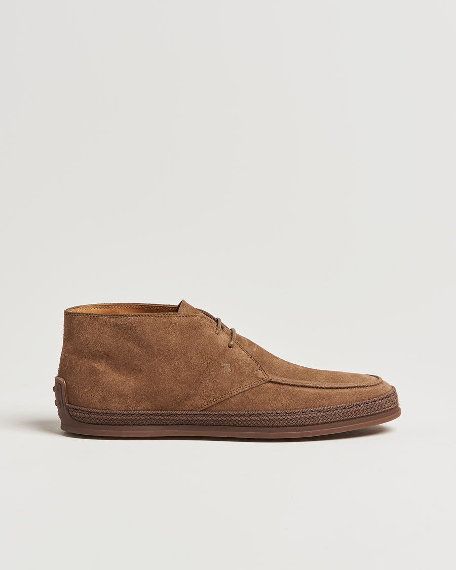 Herren | Boots | Tod's | Raffia Chukka Boot Brown Suede