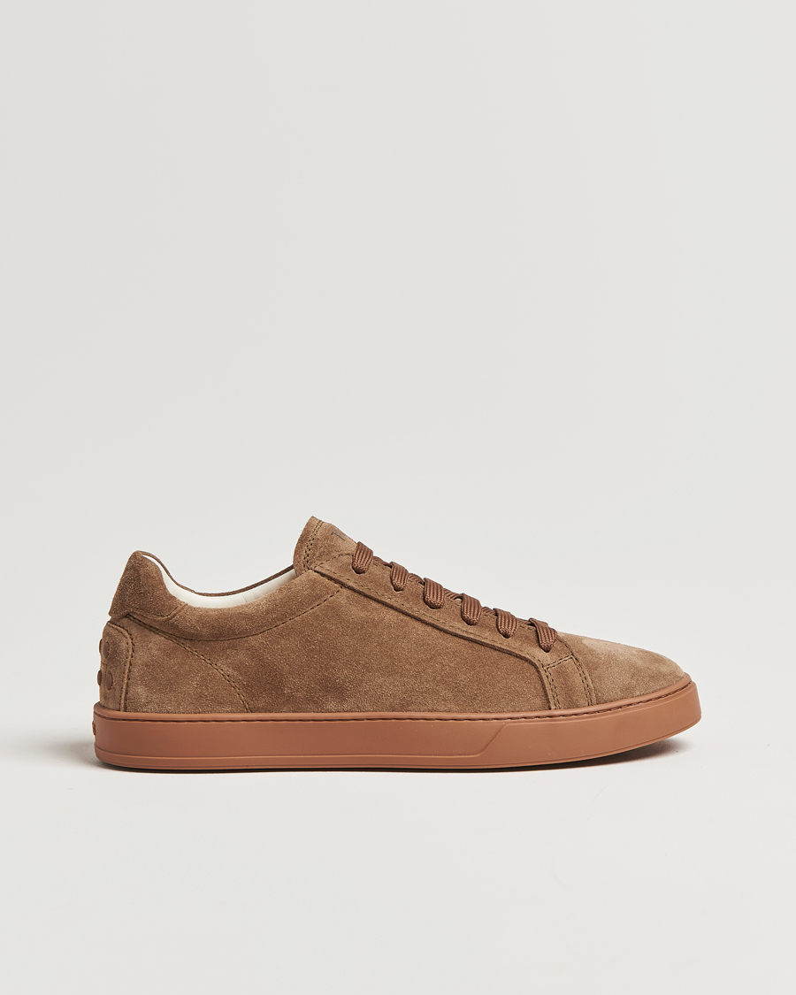 Herren | Sneaker | Tod's | Cassetta Lacciata Sneaker Brown Suede
