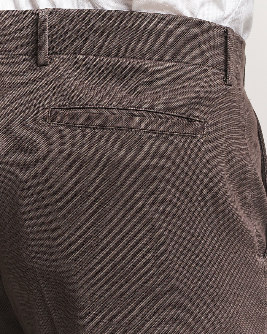Herren | Hosen | Boglioli | Regular Fit Cotton Chinos Brown