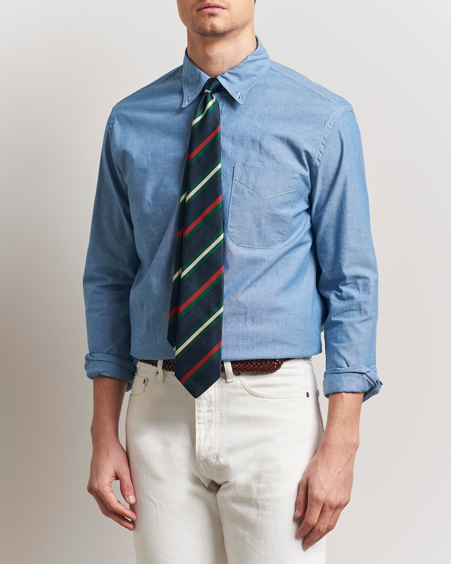 Herren | Hemden | Gitman Vintage | Button Down Chambray Shirt Light Blue