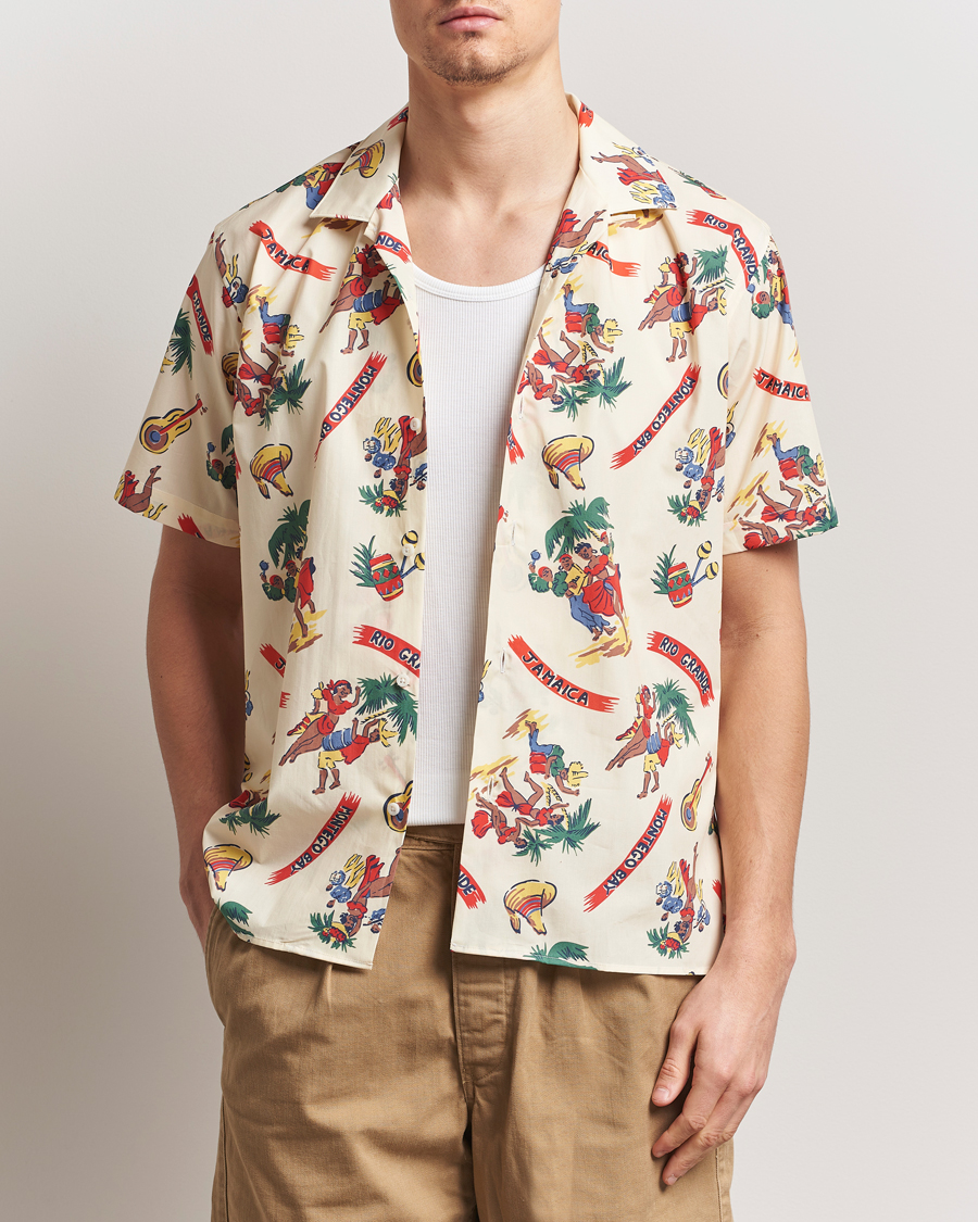 Herren | Hemden | Gitman Vintage | Jamaica Camp Shirt Cream