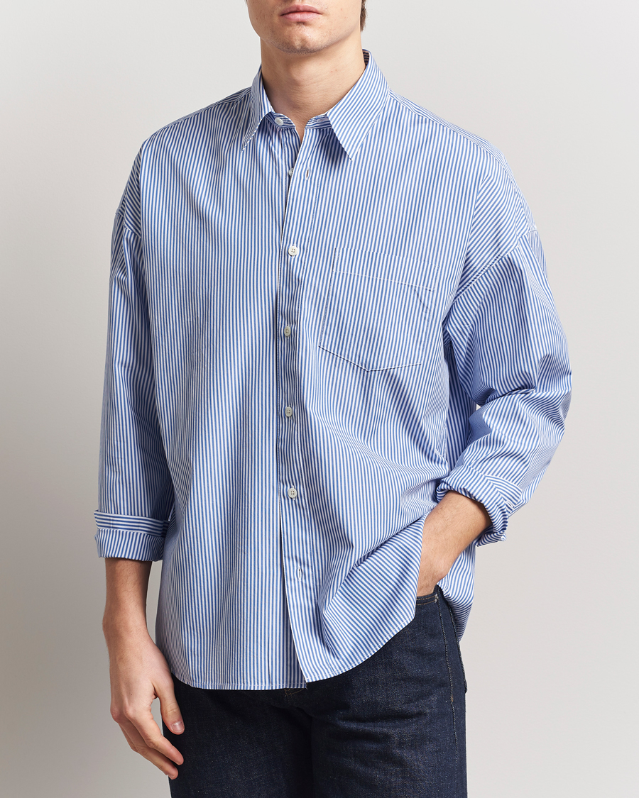 Herren | Hemden | Sunflower | Stable Shirt Blue Stripe