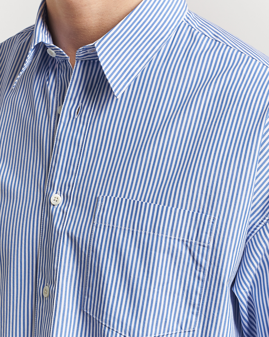 Herren | Hemden | Sunflower | Stable Shirt Blue Stripe
