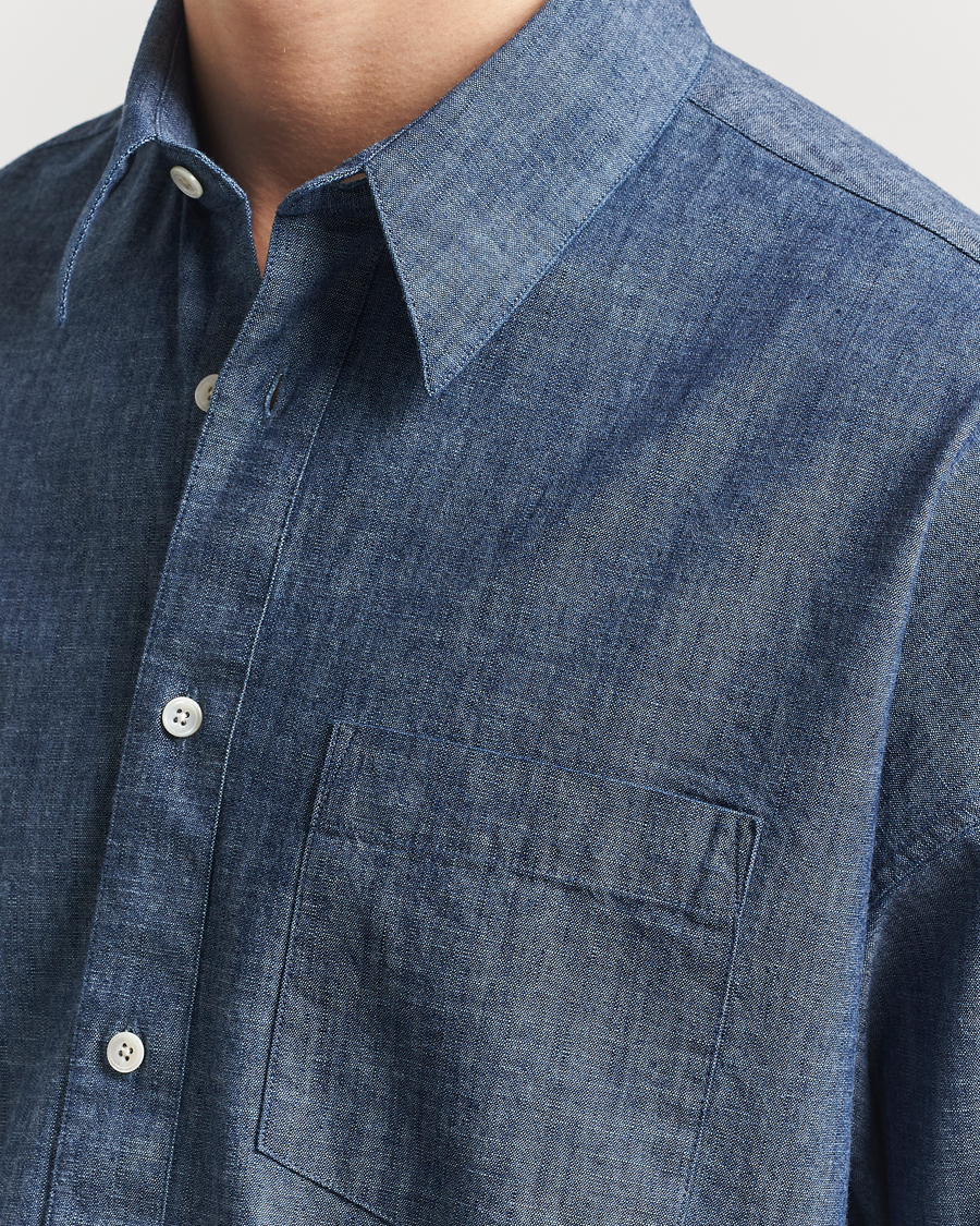 Herren | Hemden | Sunflower | Stable Chambray Shirt Rinse