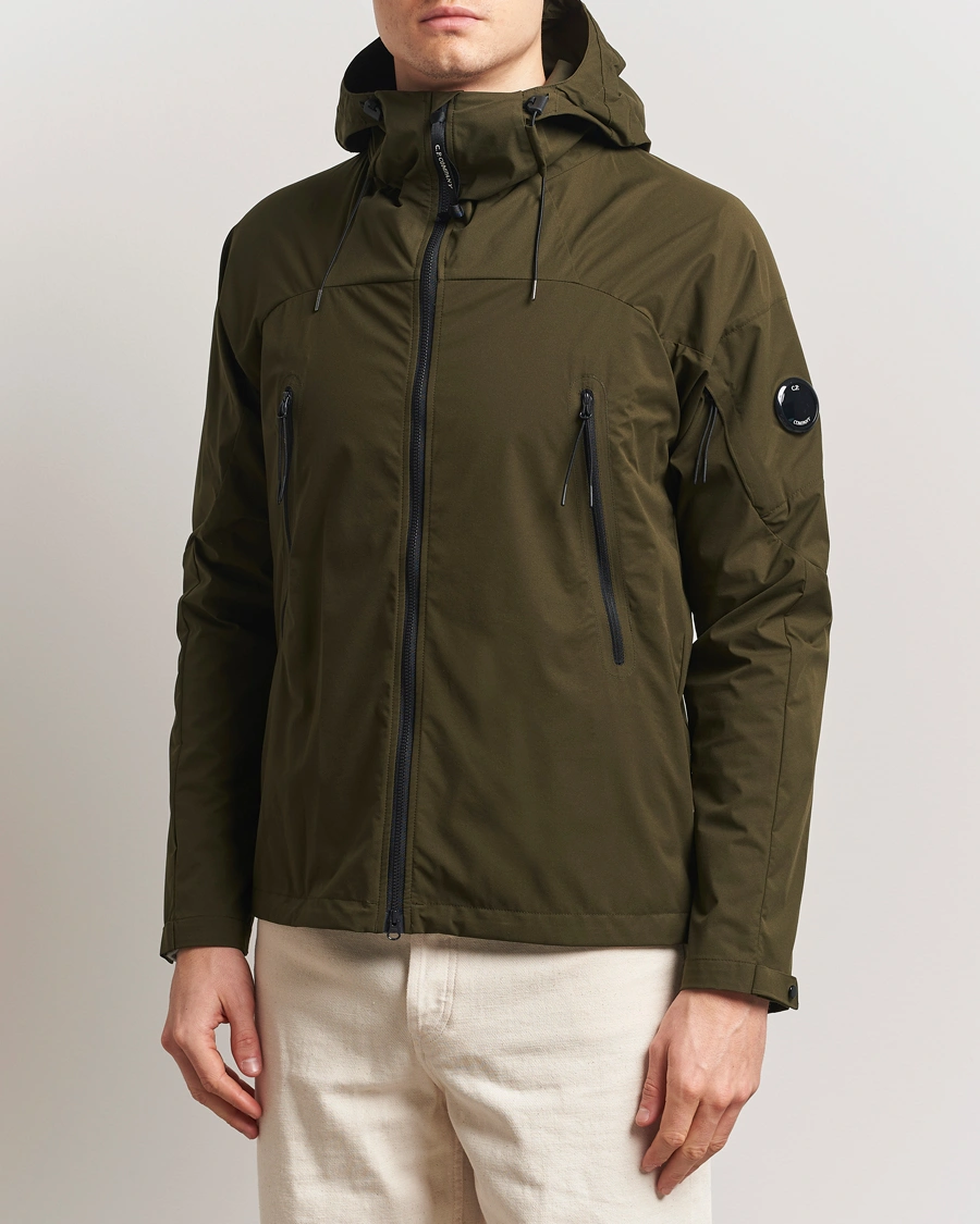 Herren | Jacken | C.P. Company | Pro-Tek Lens Hooded Jacket Olive