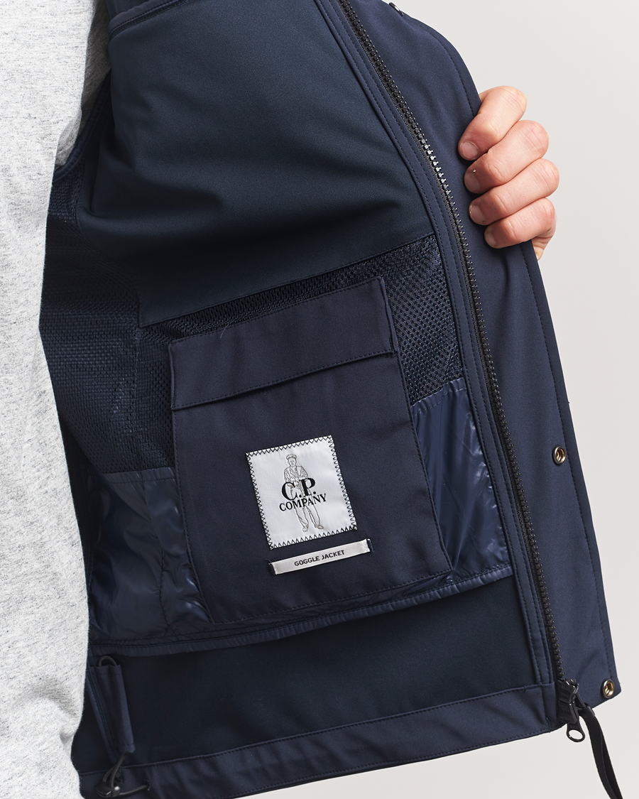 Herren | Jacken | C.P. Company | Shell-R Goggle Hood Jacket Navy
