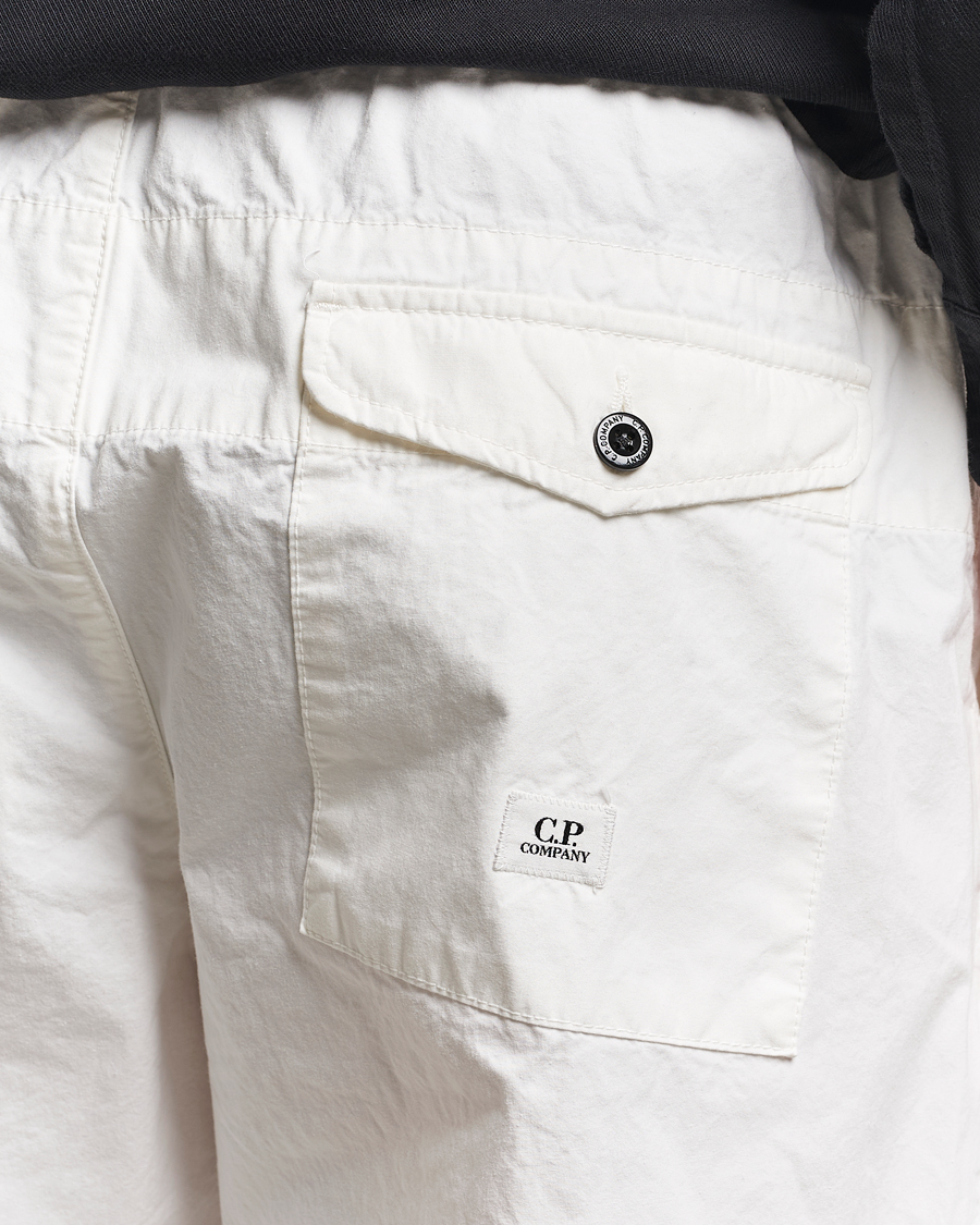 Herren | Hosen | C.P. Company | Microreps Drawstring Pants White