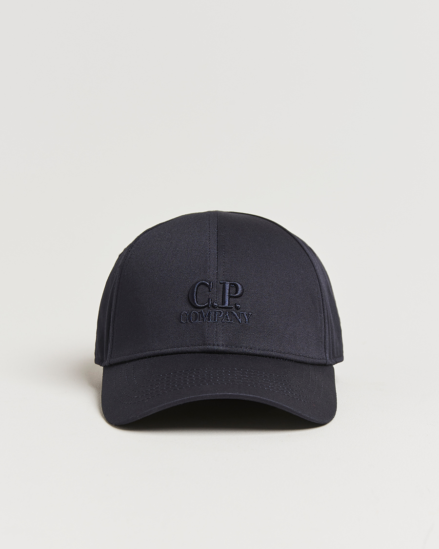 Herren | C.P. Company Cotton Gabardine Cap Navy | C.P. Company | Cotton Gabardine Cap Navy